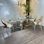 BÀN GHẾ BỌC DA CAO CẤP
ms49