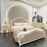 Giường bọc nệm cao cấp TTB08