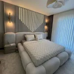 Giường bọc nệm cao cấp TTB09