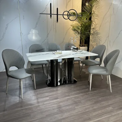 BÀN GHẾ BỌC DA CAO CẤP
MS64