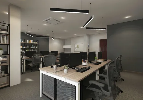 Thiết Kế Văn Phòng Làm Việc Casino Campuchia | TTB Home