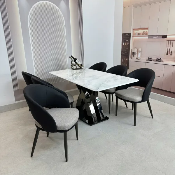 BÀN GHẾ BỌC DA CAO CẤP
MS1