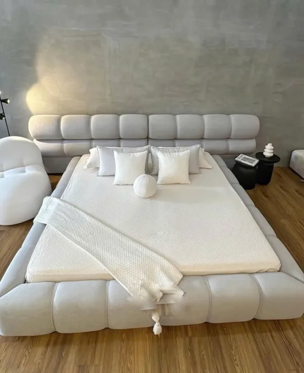 Giường bọc nệm cao cấp TTB31