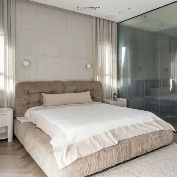 Giường bọc nệm cao cấp TTB38