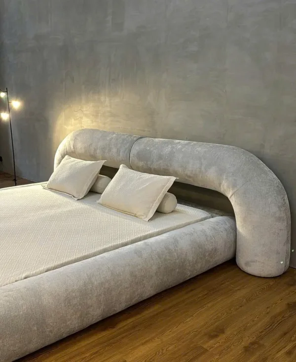 Giường bọc nệm cao cấp TTB41