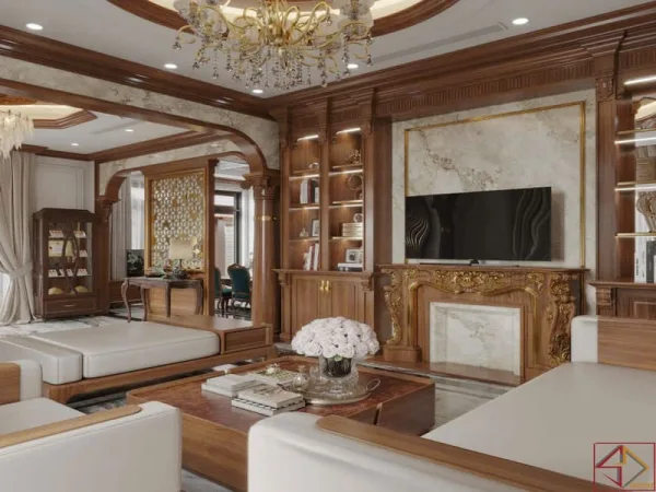 Thiết kế nội thất Biệt thự Quận Bình Tân