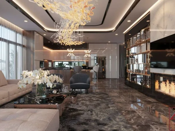 Thiết kế nội thất Biệt thự Nhà Bè