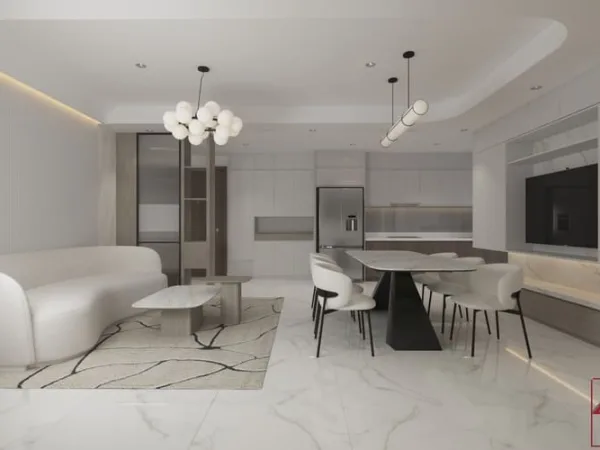 Thiết kế nội thất Chung cư Diamond Brillant- Căn hộ 2PN