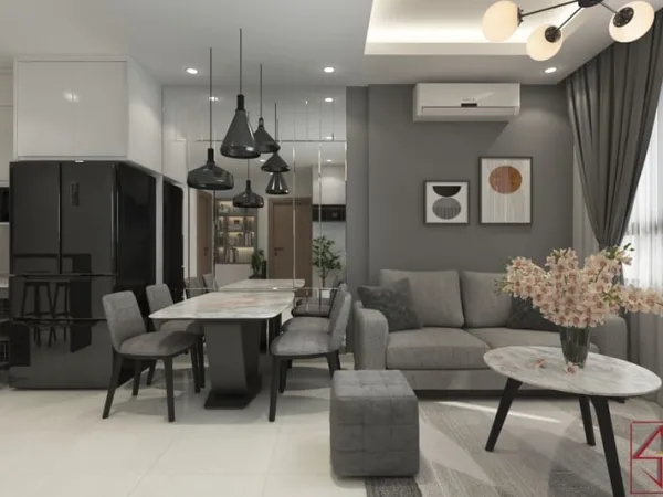 Thiết kế nội thất Chung cư PiCity High Park – Căn hộ 2PN