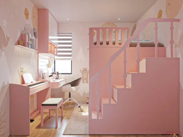 THIẾT KẾ NỘI THẤT CHUNG CƯ DREAMHOME Q8 100M2