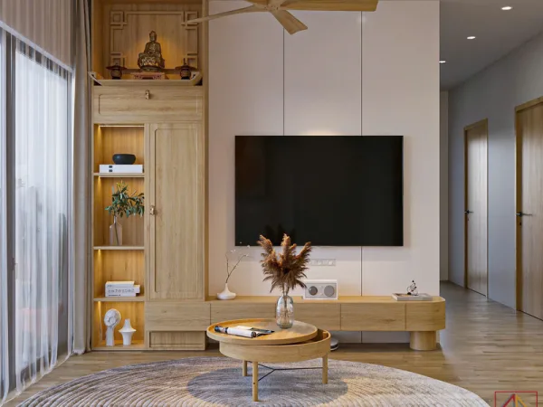 THIẾT KẾ NỘI THẤT CHUNG CƯ DREAMHOME Q8 100M2