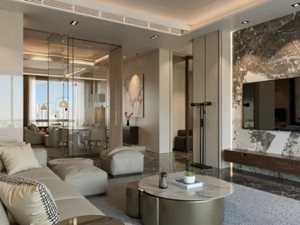 THIẾT KẾ NỘI THẤT CHUNG CƯ INDOCHINA PARK TOWER 110M2