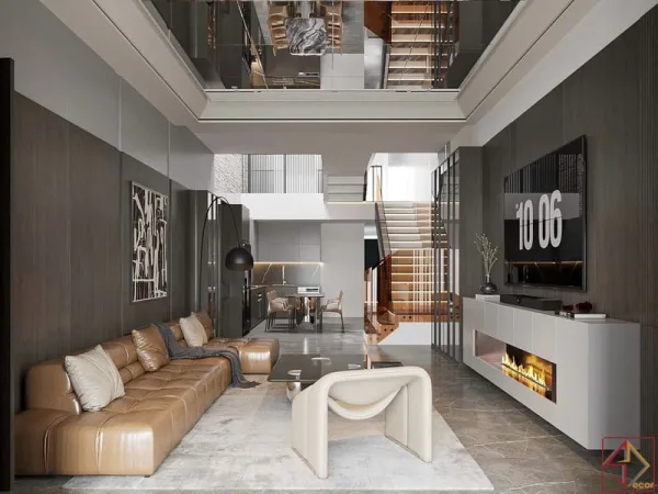 Thiết kế nội thất Chung cư Gateway – Căn hộ Duplex