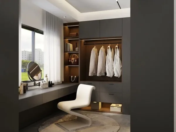 Thiết kế nội thất Chung cư Grand Marina Saigon – Căn hộ 2PN