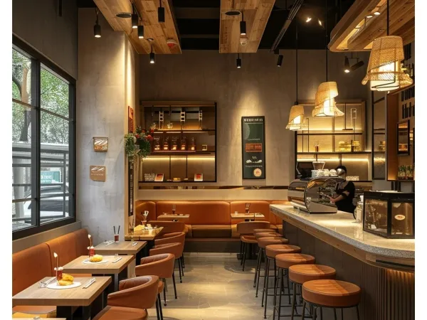 THIẾT KẾ NỘI THẤT QUÁN CAFE QUẬN 1
