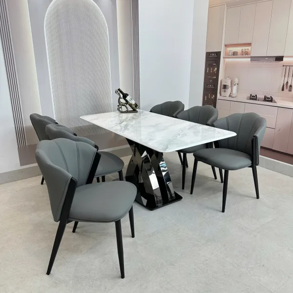 BÀN GHẾ BỌC DA CAO CẤP
MS1