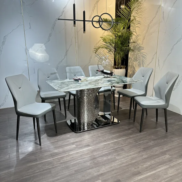 BÀN GHẾ BỌC DA CAO CẤP
MS56