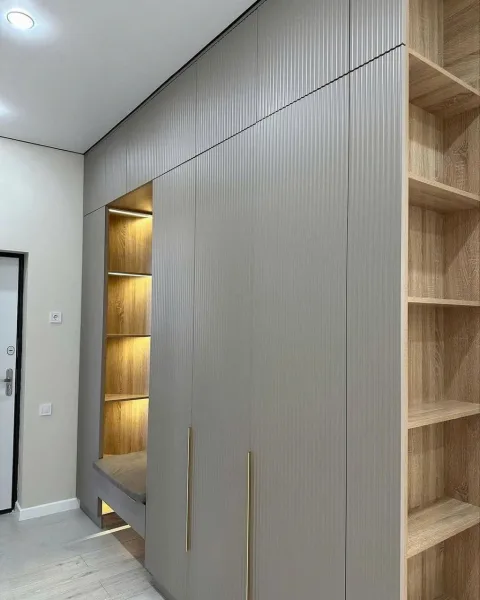 Tủ Quần Áo ván MDF chống ẩm cao cấp 66
